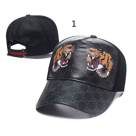 gucci cap tiger schwarz|gucci snake cap.